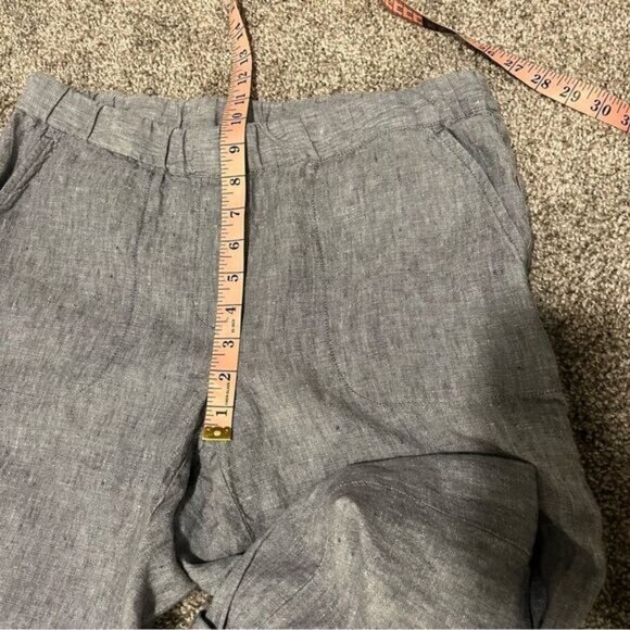 J. Jill, Pure Jill, Linen Roll Tab Pants - Picture 10 of 12